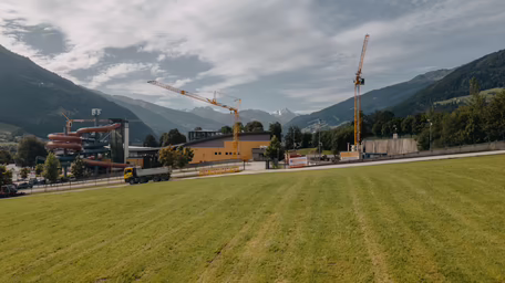 Therme Fügen im Bau