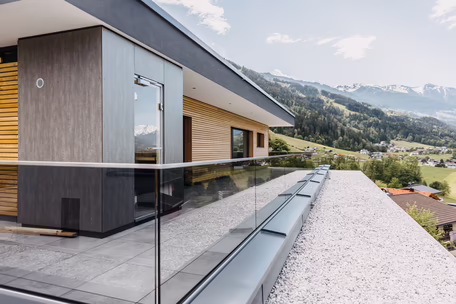 Geräumige Terrassen